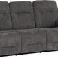 Guildford 3+2 Recliner Suite - Grey Fabric