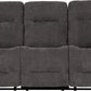 Guildford 3+1+1 Recliner Suite - Grey Fabric