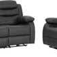 Roma 3+2 Electric Recliner Suite - Grey Faux Leather