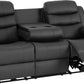Roma 3+2 Electric Recliner Suite - Grey Faux Leather