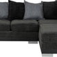 Elsa Corner Sofa - Dark Grey
