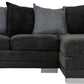Elsa Corner Sofa - Dark Grey