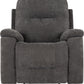 Guildford Recliner Chair - Grey Fabric