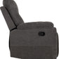 Guildford Recliner Chair - Grey Fabric