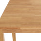 Vienna Drop Leaf Dining Set - Medium Oak Effect/Brown Faux Leather