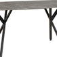 Athens Rectangular Dining Set - Concrete Effect