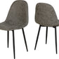Athens Rectangular Dining Set - Concrete Effect