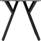 Athens Round Dining Set - Concrete Effect