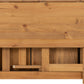 Santos Butterfly Dining Set - Natural Wax