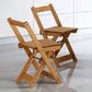 Santos Folding Chair (Box of 2) - Natural Wax