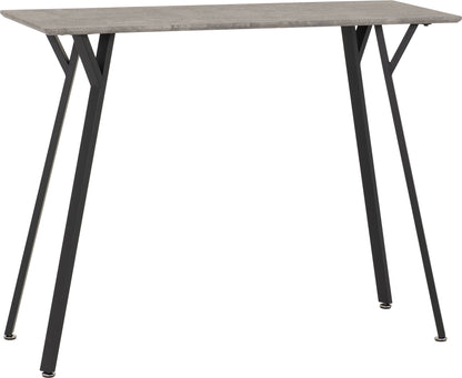Quebec Bar Table - Concrete Effect