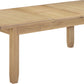 Windsor Large Extending Dining Table - Natural Oak