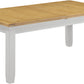 Windsor Large Extending Dining Table - Pebble Grey/Oak