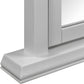 Bordeaux Dressing Table Mirror - Pebble Grey