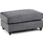 Windsor Fullback Sofa Grey Footstool