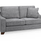 Nebraska Sofa Slate 3 Seater