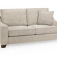 Nebraska Sofa Stone 3 Seater