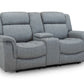 Linden Electric Recliner Sofa Grey 2 Seater