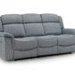Linden Electric Recliner Sofa Grey 3 Seater