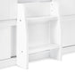Acorn 90cm Single White Treehouse Midsleeper Bed with Storage