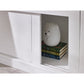 Acorn 90cm Single White Treehouse Midsleeper Bed with Storage