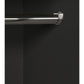 Alba 2 Door Wardrobe - Walnut/Black
