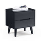 Alicia 2 Drawer Bedside - Anthracite