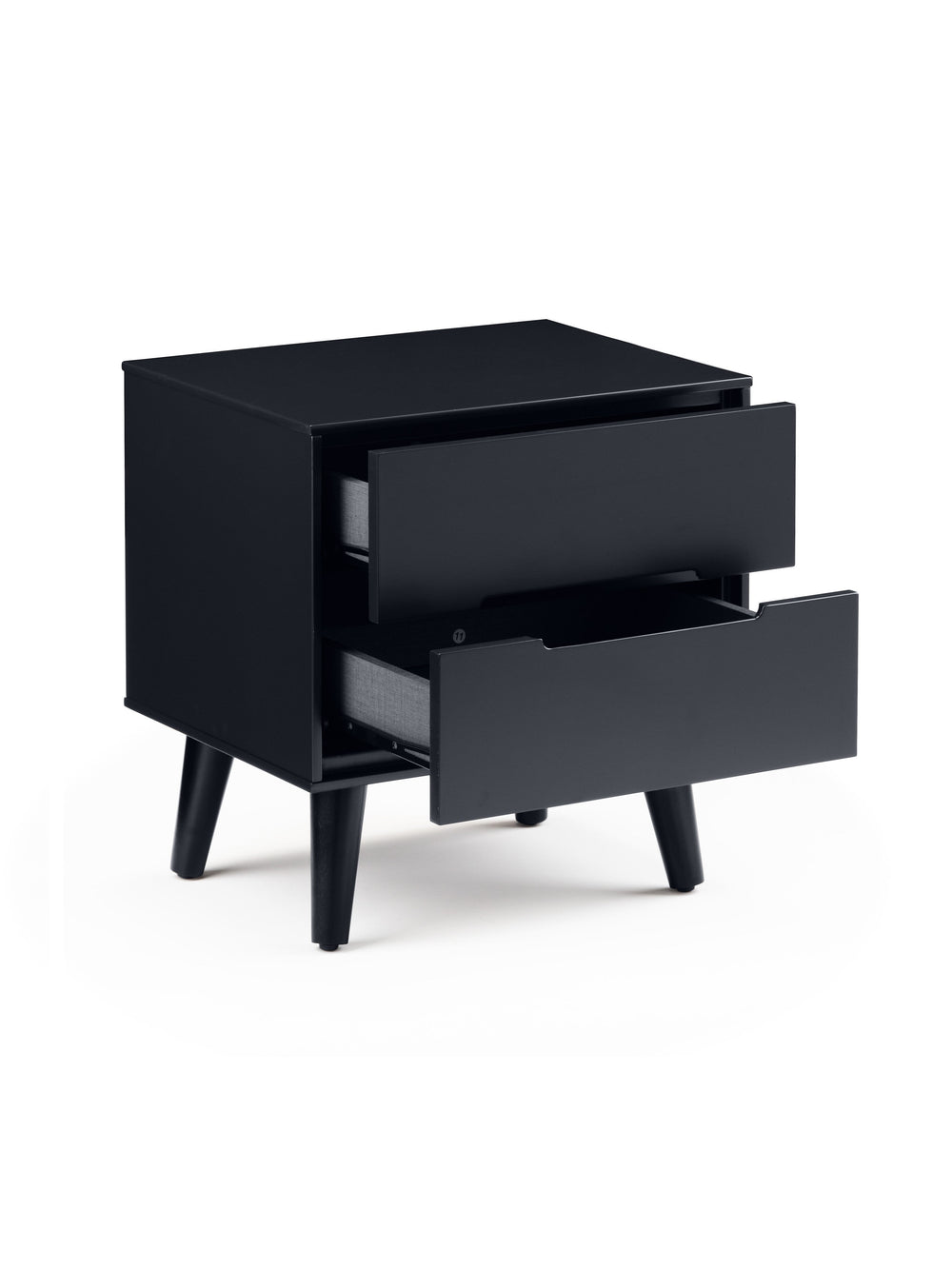 Alicia 2 Drawer Bedside - Anthracite