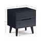 Alicia 2 Drawer Bedside - Anthracite