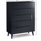 Alicia 5 Drawer Chest - Anthracite