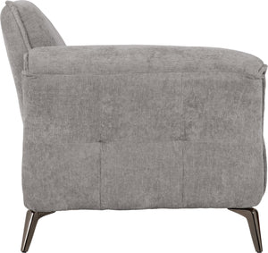 Amalfi 1 Seater Sofa - GREY FABRIC