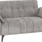 Amalfi 2 Seater Sofa - GREY FABRIC