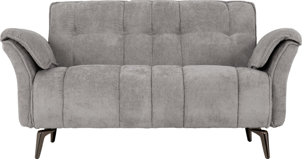 Amalfi 2 Seater Sofa - GREY FABRIC
