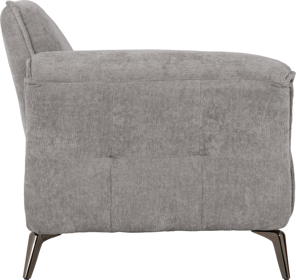 Amalfi 2 Seater Sofa - GREY FABRIC