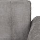 Amalfi 3 Seater Sofa - GREY FABRIC