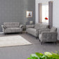 Amalfi 3 Seater Sofa - GREY FABRIC