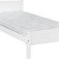 Amber 3' Bed - White