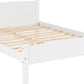 Amber 4'6" Bed - White