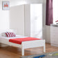 Amber 3' Bed - White