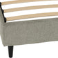 Amelia 4'6" Bed - Dark Grey Fabric
