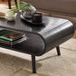 Apollo Black Ash 100cm Rectangular Coffee Table