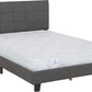 Arran 4'6" Bed - Grey Fabric