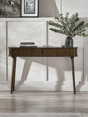 Arya Console Table - Dark Oak Effect