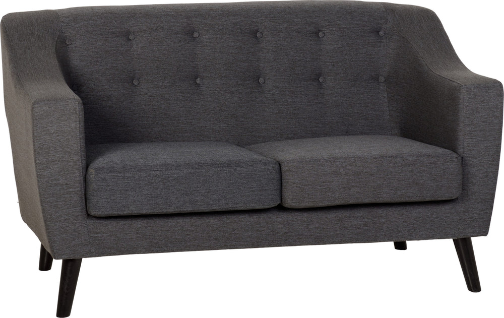 Ashley 2 Seater Sofa - DARK GREY