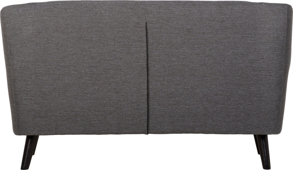 Ashley 2 Seater Sofa - Dark Grey Fabric