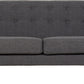 Ashley 3 Seater Sofa - DARK GREY