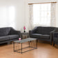 Ashley 2 Seater Sofa - DARK GREY