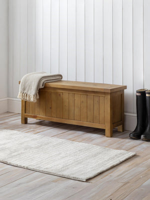 Aspen Storage Bench - Natural