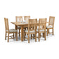 Astoria 6 Seater Extending Dining Table - Oak