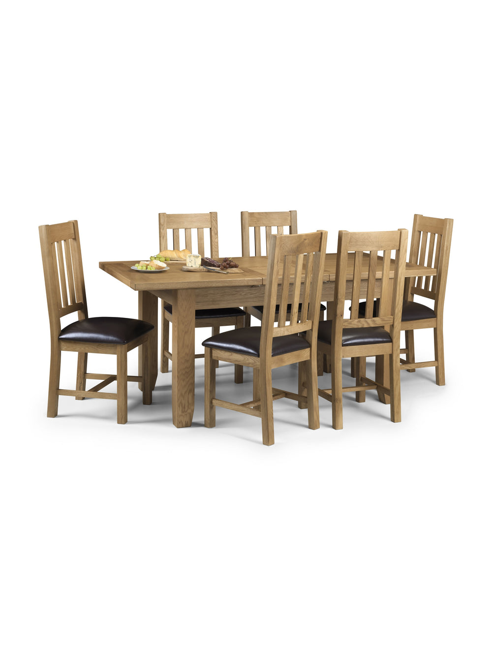 Astoria 6 Seater Extending Dining Table - Oak